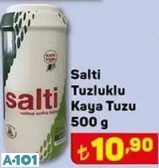 SALTİ TUZLUKLU KAYA TUZU 500G SALTİ TUZLUKLU KAYA TUZU 500G